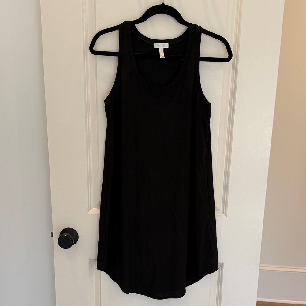 Leith Black Sleeveless Mini Dress